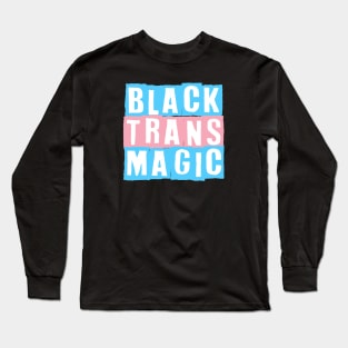 Black Trans Magic Long Sleeve T-Shirt